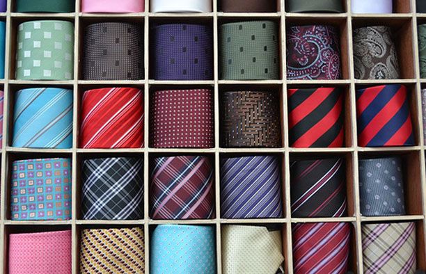 Gravatas coloridas