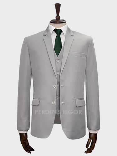 Aluguel de Terno Cinza Ice Slim