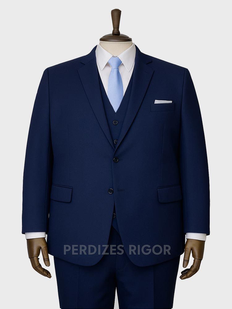 Aluguel de Terno Plus Size Azul