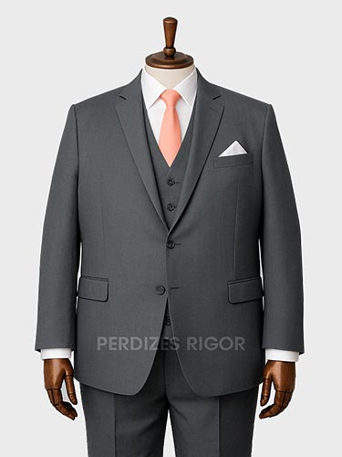 Aluguel de Terno Plus Size Cinza Chumbo