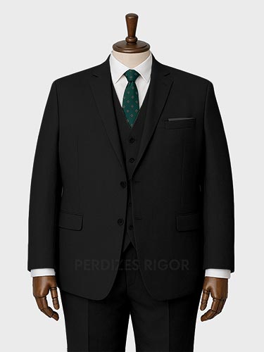 Aluguel de Terno Plus Size Preto