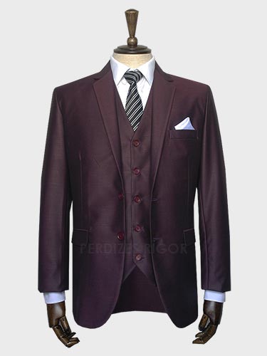 Aluguel de Terno Slim Marsala