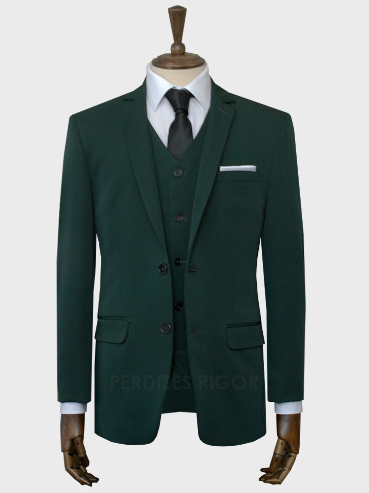 Aluguel de Terno Slim Verde Musgo