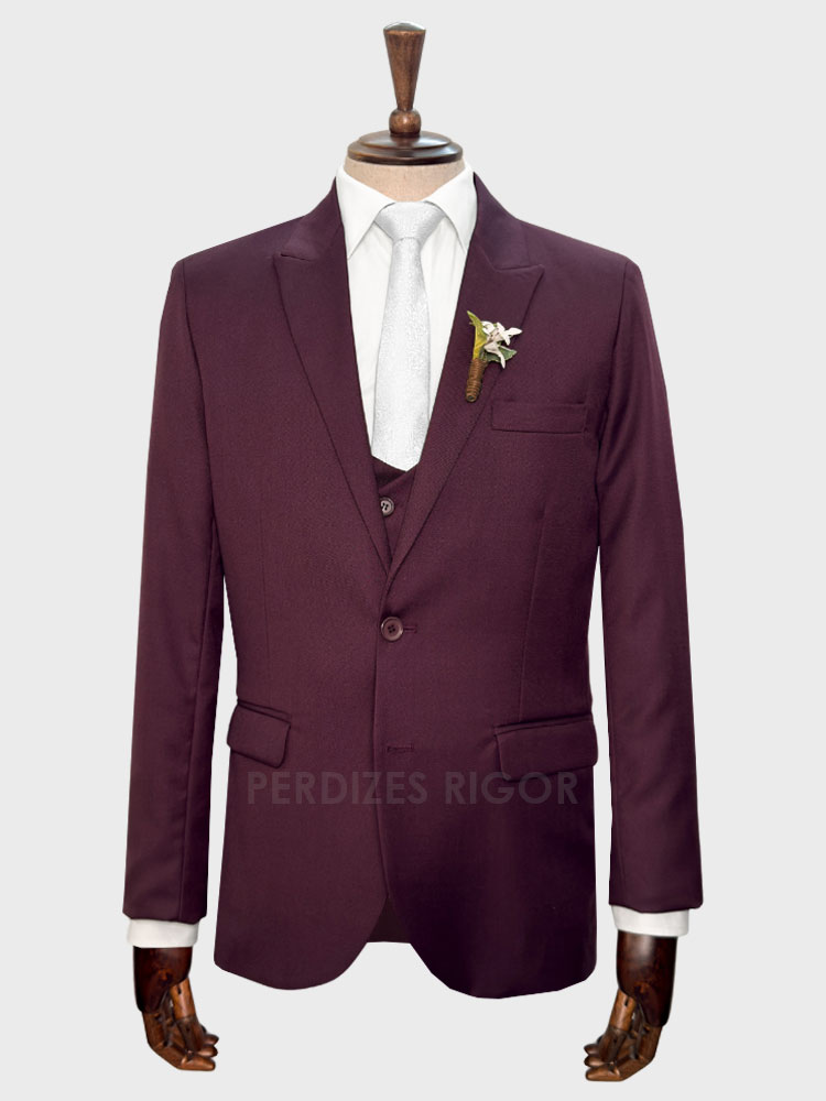 Aluguel de Terno Vinho Açaí